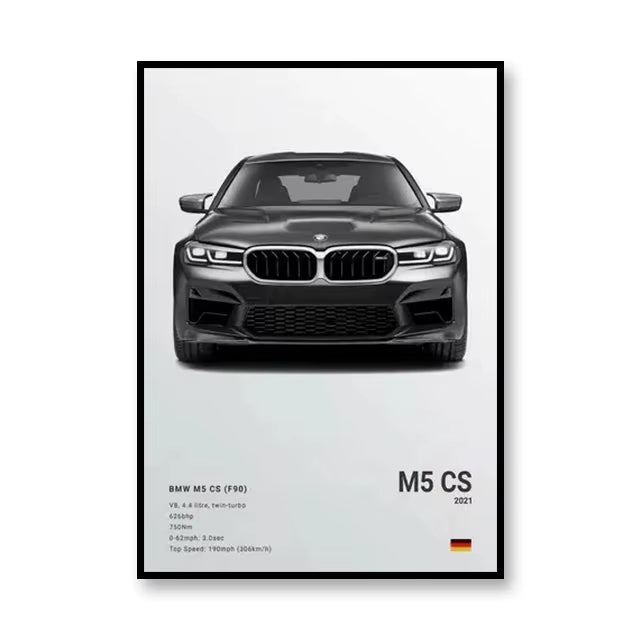 Luxury Car Canvas Art Print - LuxuryCar