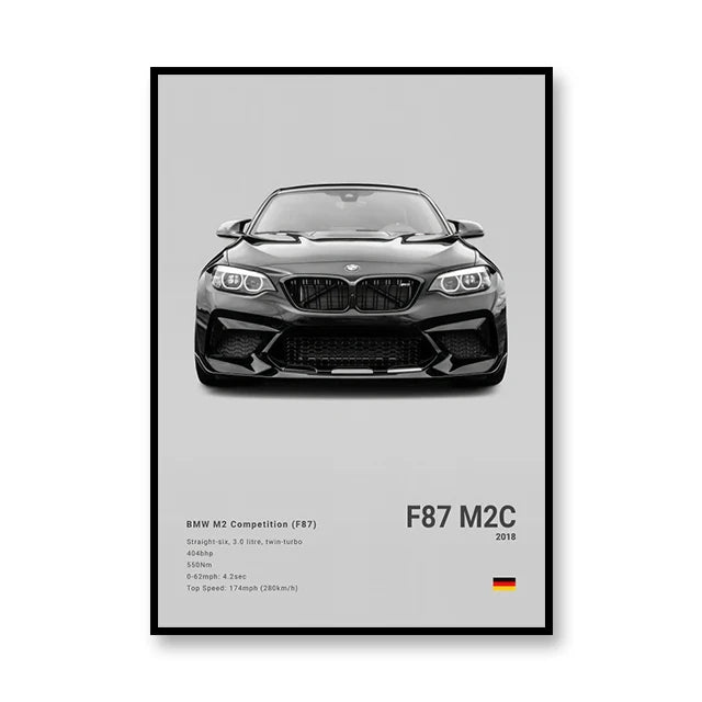 Luxury Car Canvas Art Print - LuxuryCar