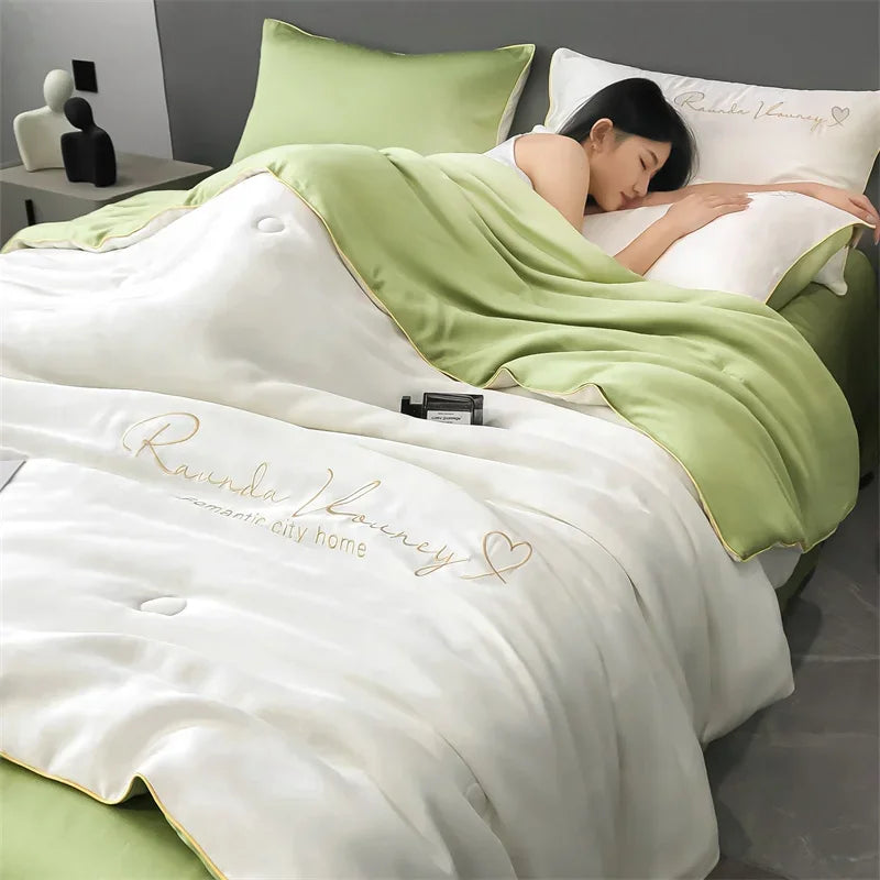 Luxurious Silk Quilt Set - SuperSoft