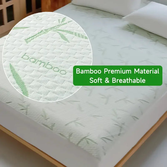 Bamboo Waterproof Mattress Cover - SuperSoft