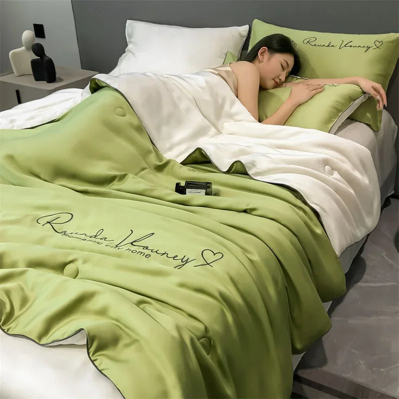 Luxurious Silk Quilt Set - SuperSoft