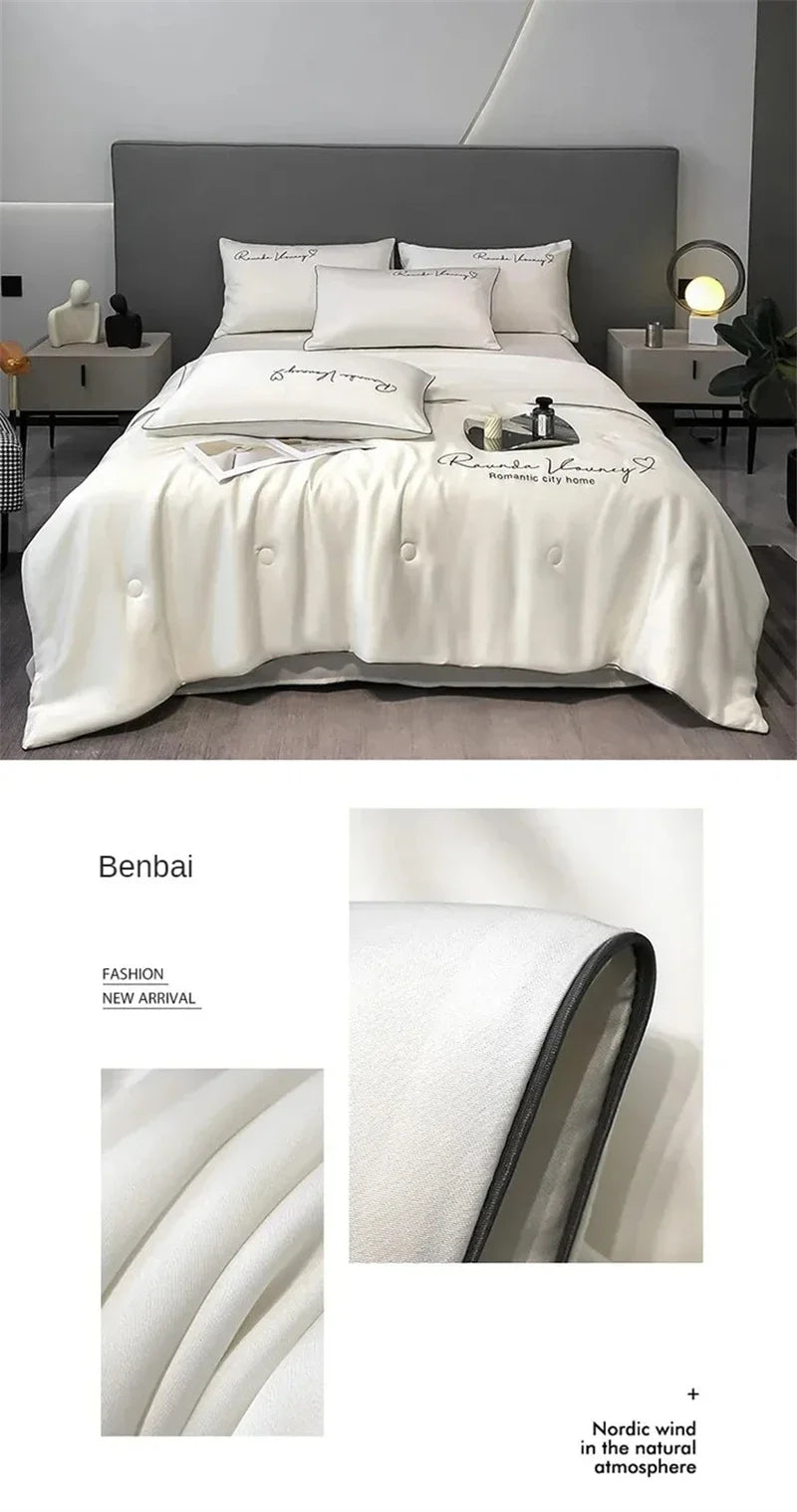 Luxurious Silk Quilt Set - SuperSoft