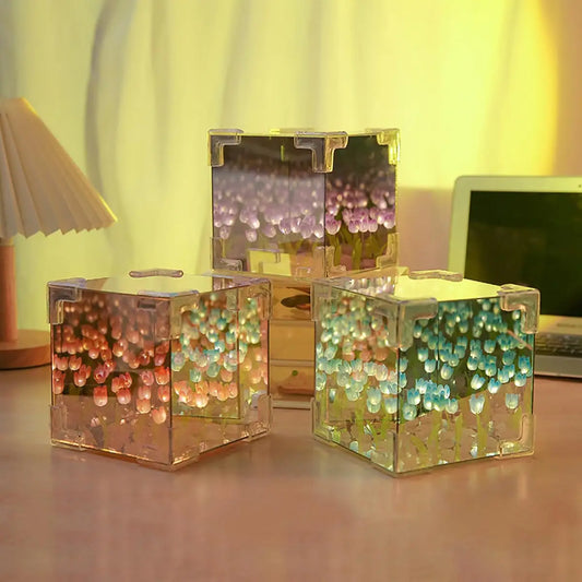 DIY - Decorative tulip cube
