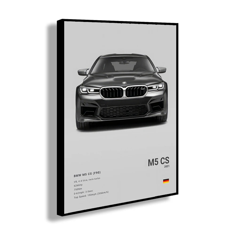 Luxury Car Canvas Art Print - LuxuryCar
