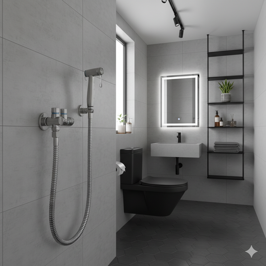 High Pressure Bidet Sprayer Set - AquaEssence