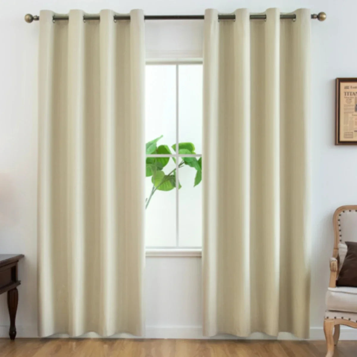 Elegant Blackout Curtain - 2PC