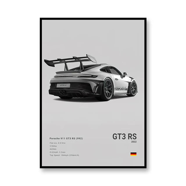 Luxury Car Canvas Art Print - LuxuryCar