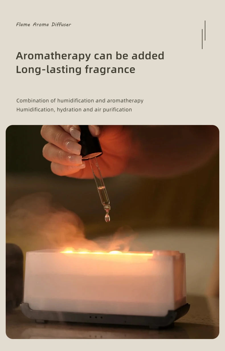 Flame Aroma Diffuser - Kinscoter