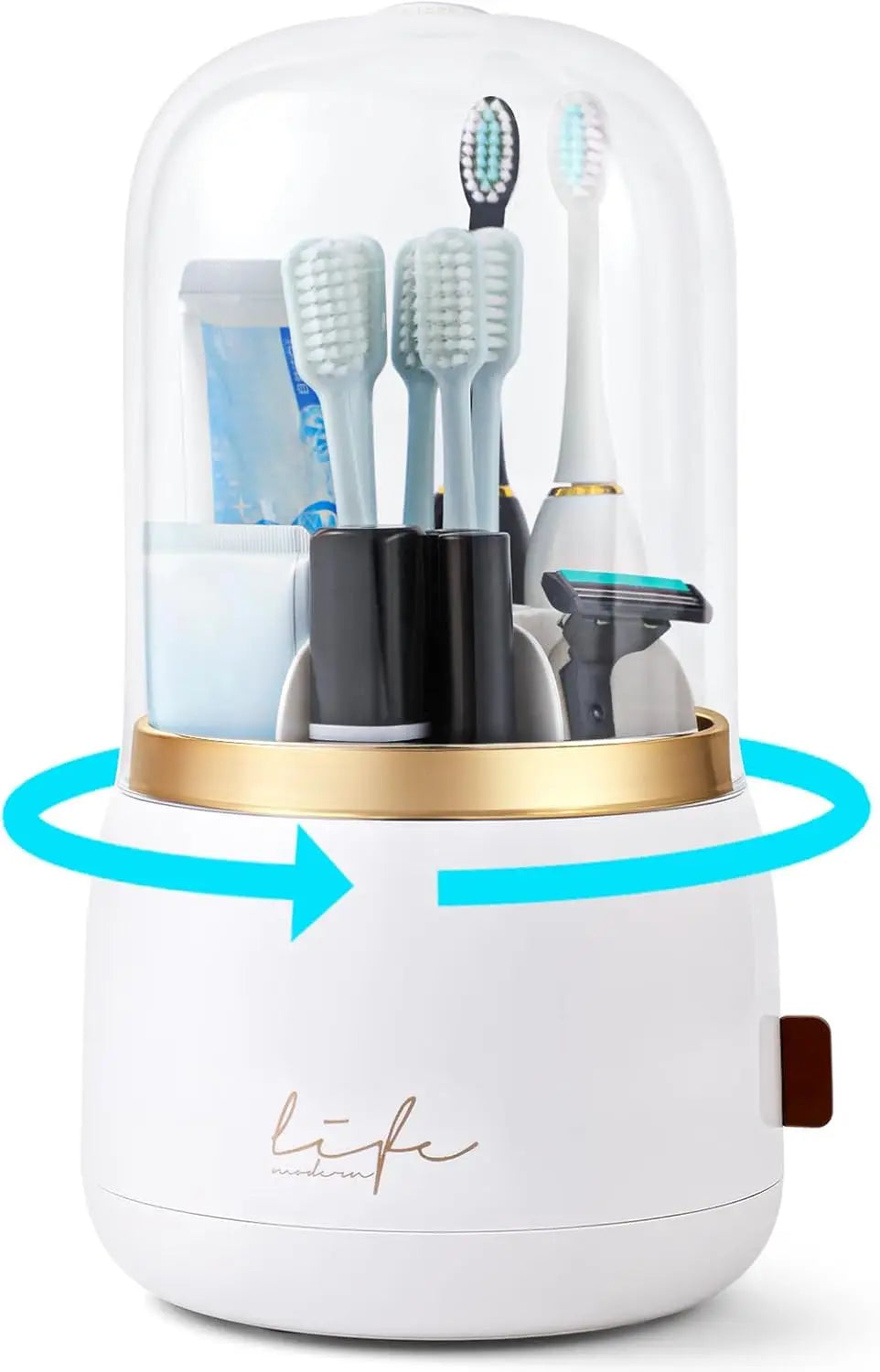 Rotating Toothbrush Holder - AquaEssence