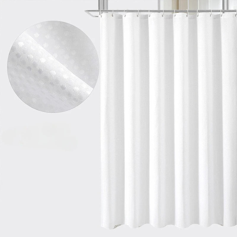 Waterproof Shower Curtain - Mildew Resistant