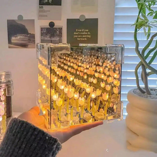 DIY - Decorative tulip cube