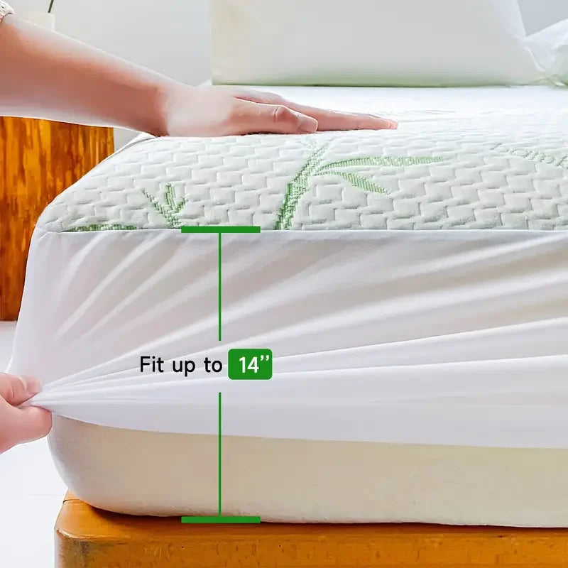Bamboo Waterproof Mattress Cover - SuperSoft