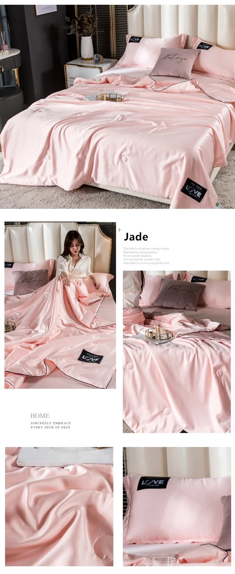 Luxurious Silk Comforter – SuperSoft