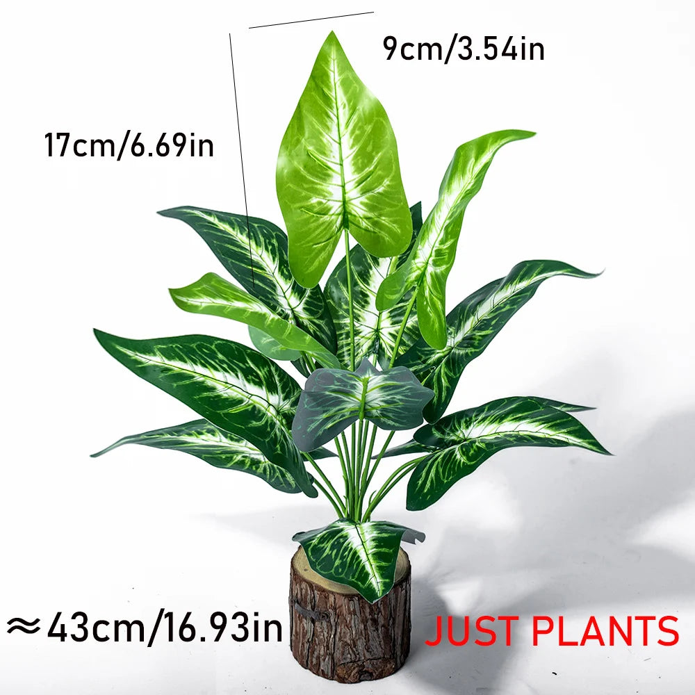 Small Artificial Plant For Bench