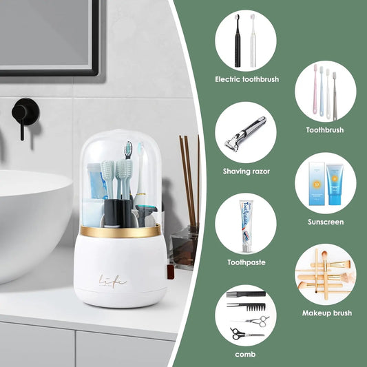 Rotating Toothbrush Holder - AquaEssence