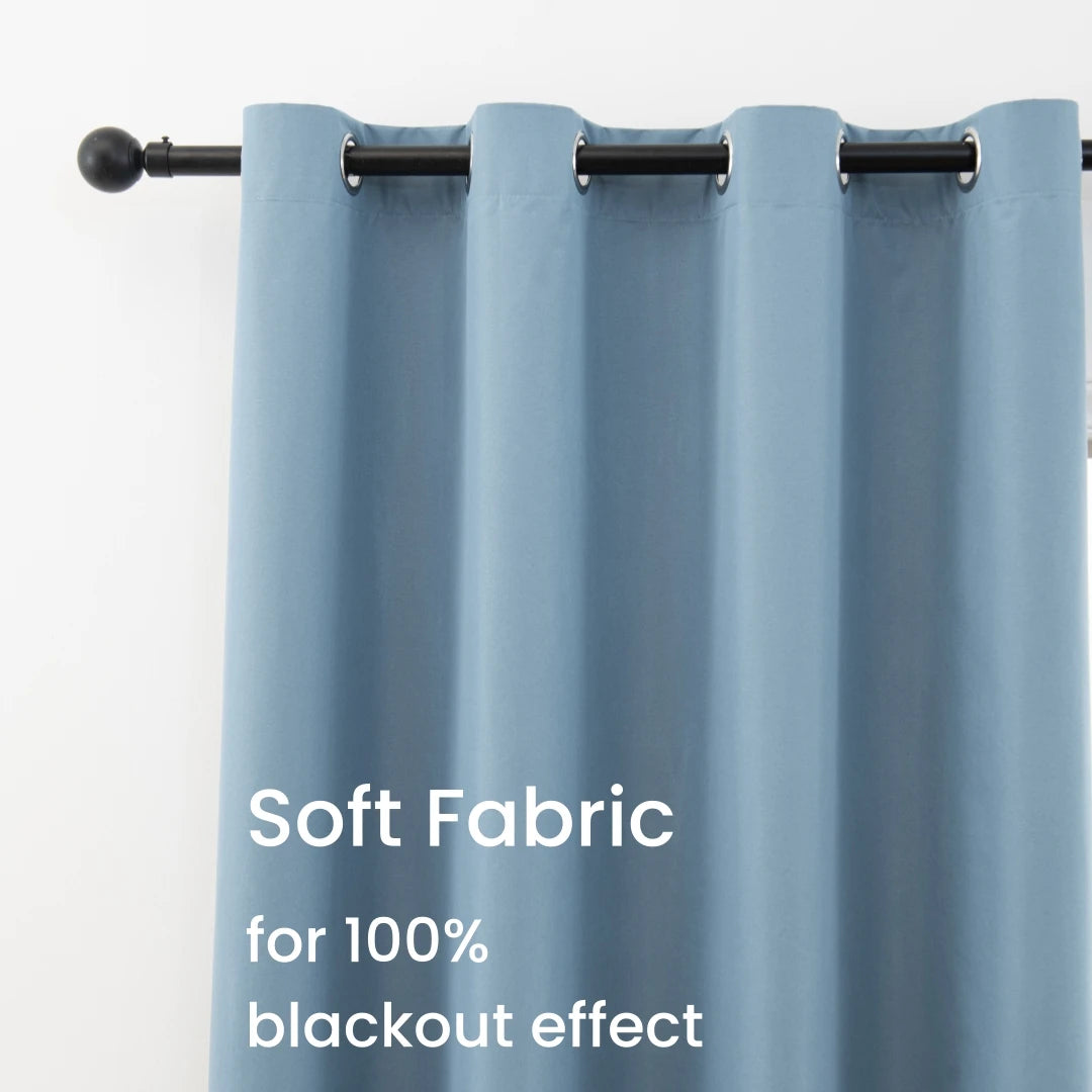 Elegant Blackout Curtain - 2PC