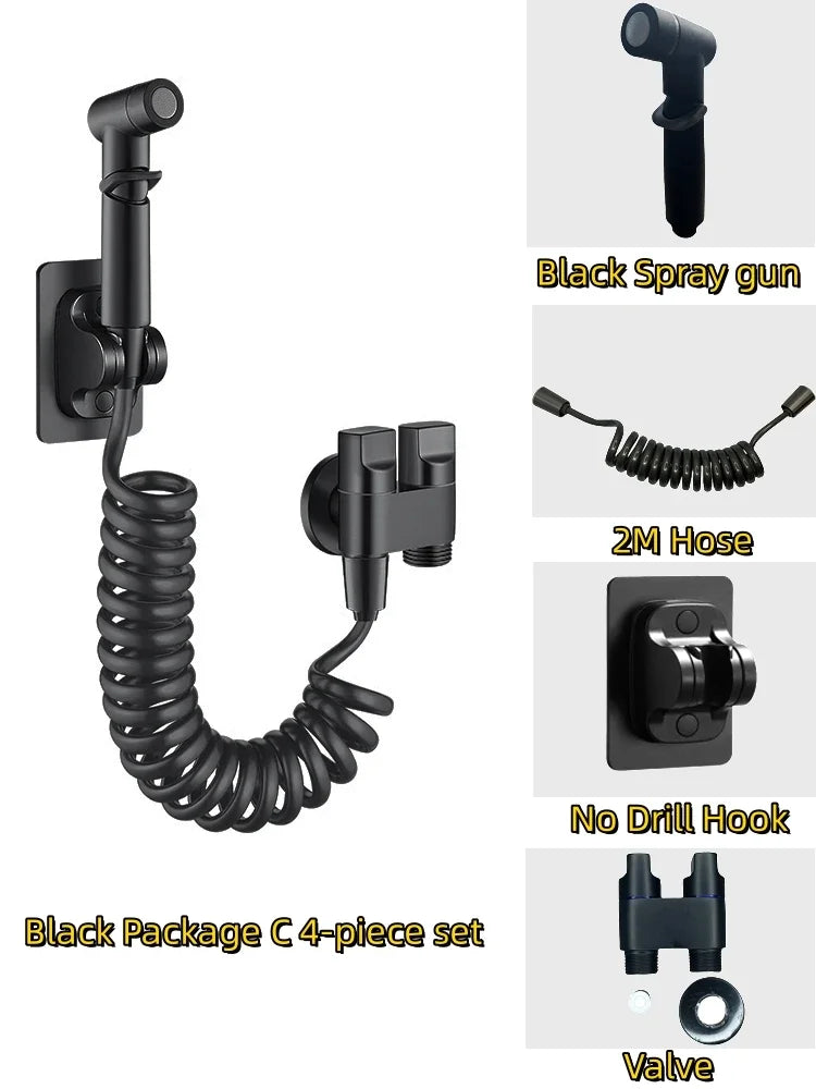 High Pressure Bidet Sprayer Set - AquaEssence