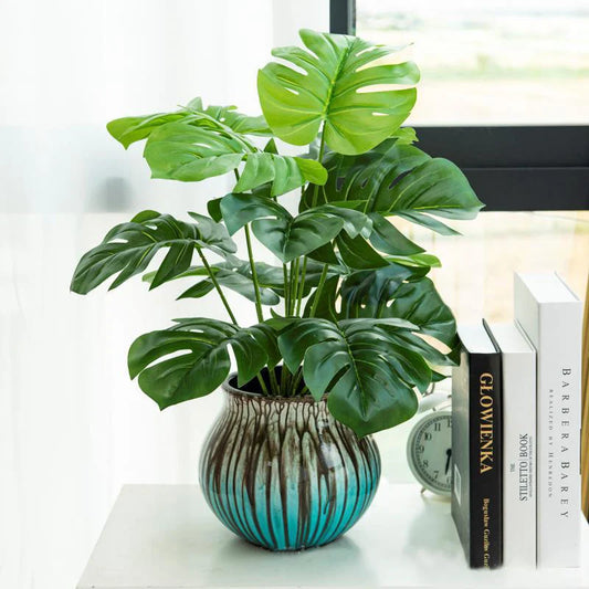 Small Artificial Plant For Bench