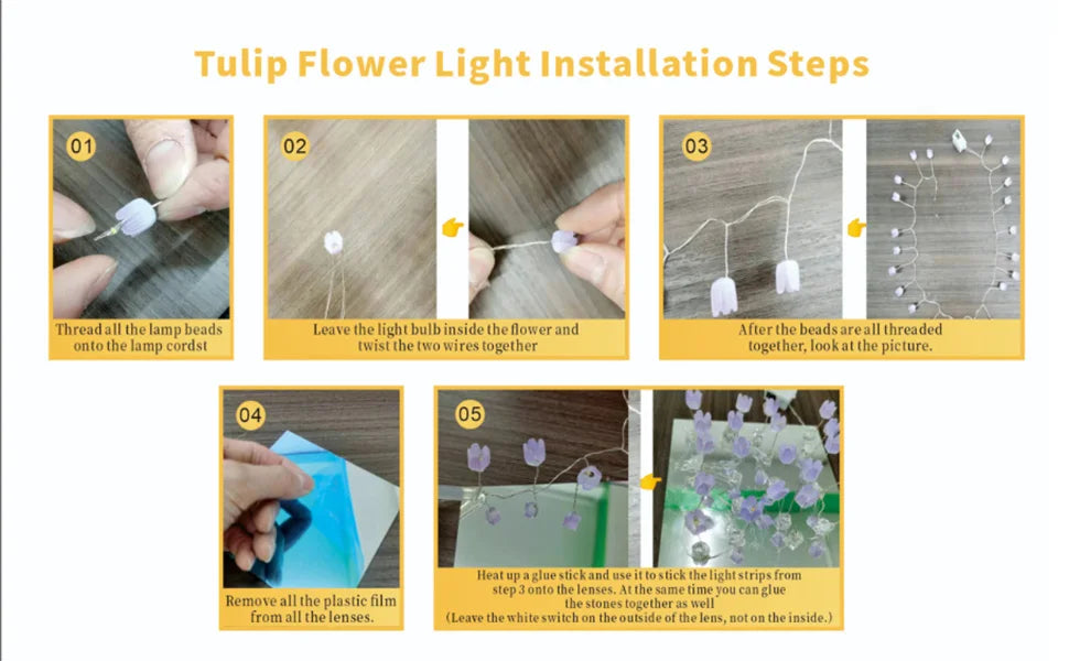 DIY - Decorative tulip cube