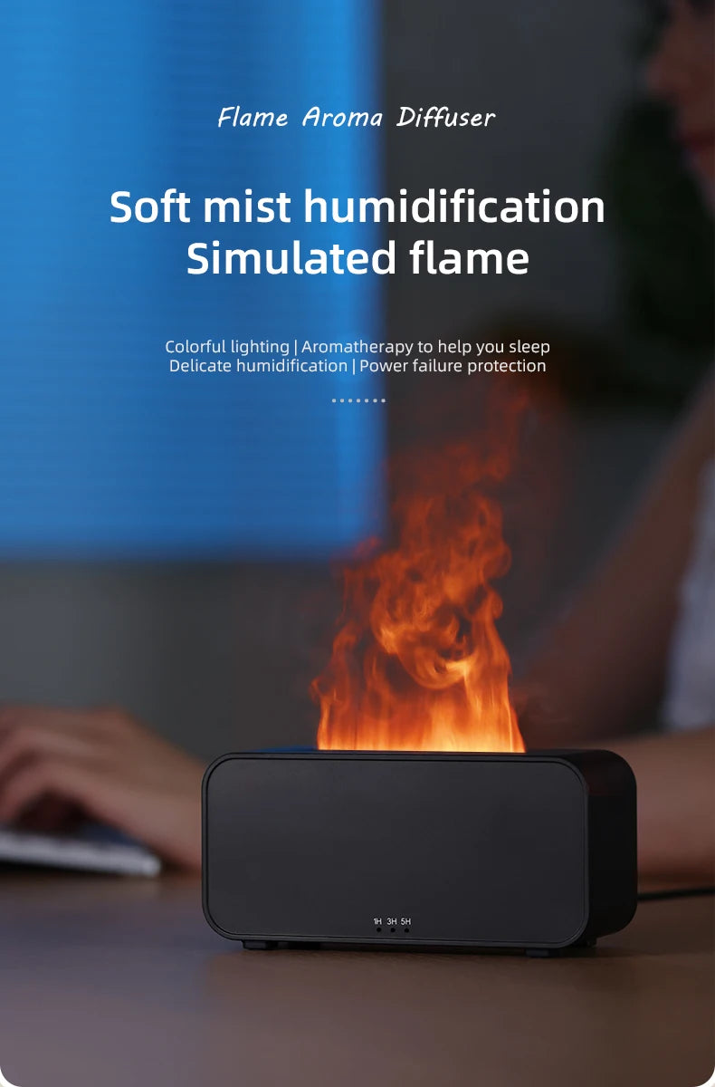 Flame Aroma Diffuser - Kinscoter