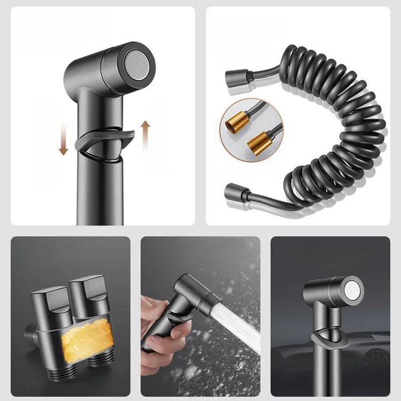 High Pressure Bidet Sprayer Set - AquaEssence